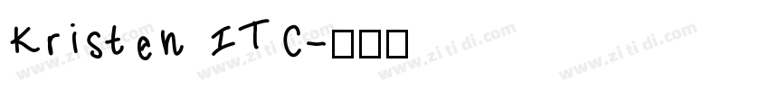 Kristen ITC字体转换